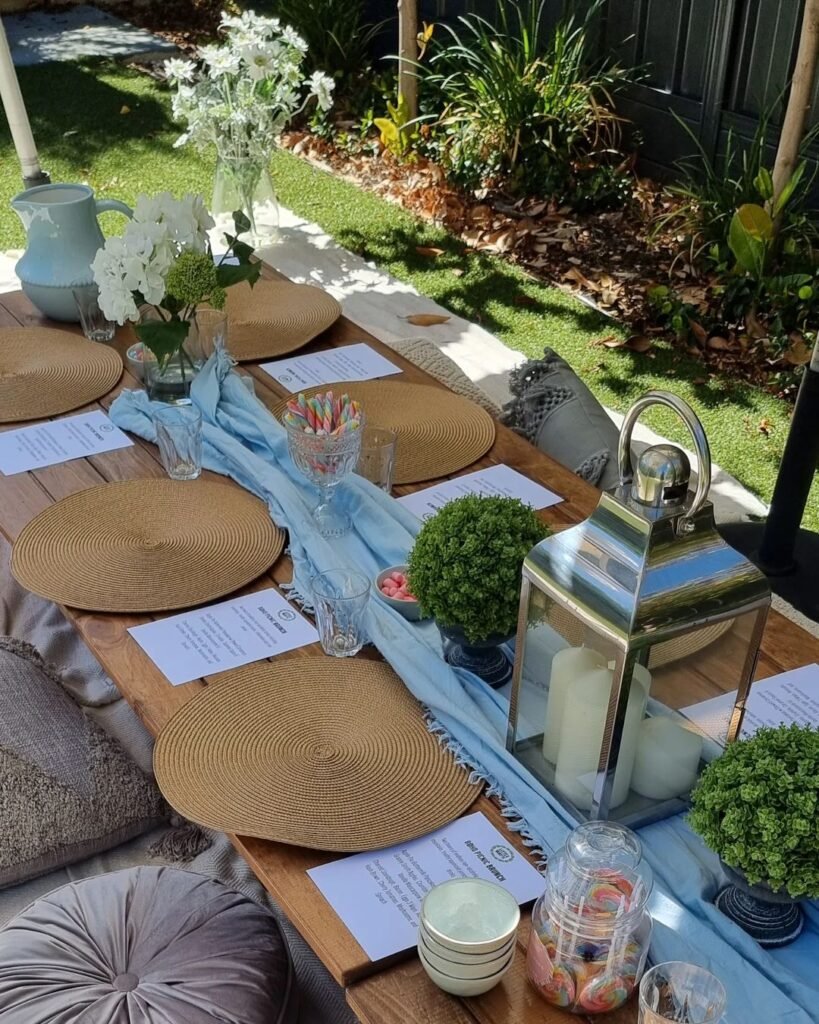 Outdoor Dining with a Boho Twist