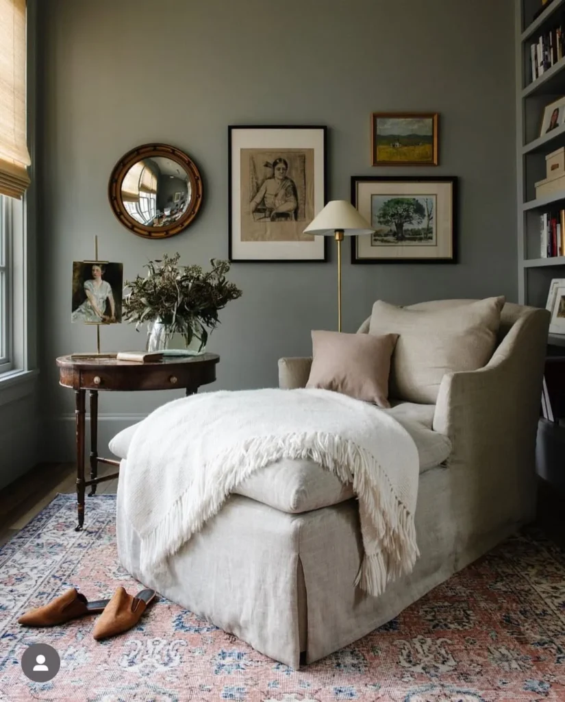 Classic Charm A Timeless Reading Nook for Relaxation