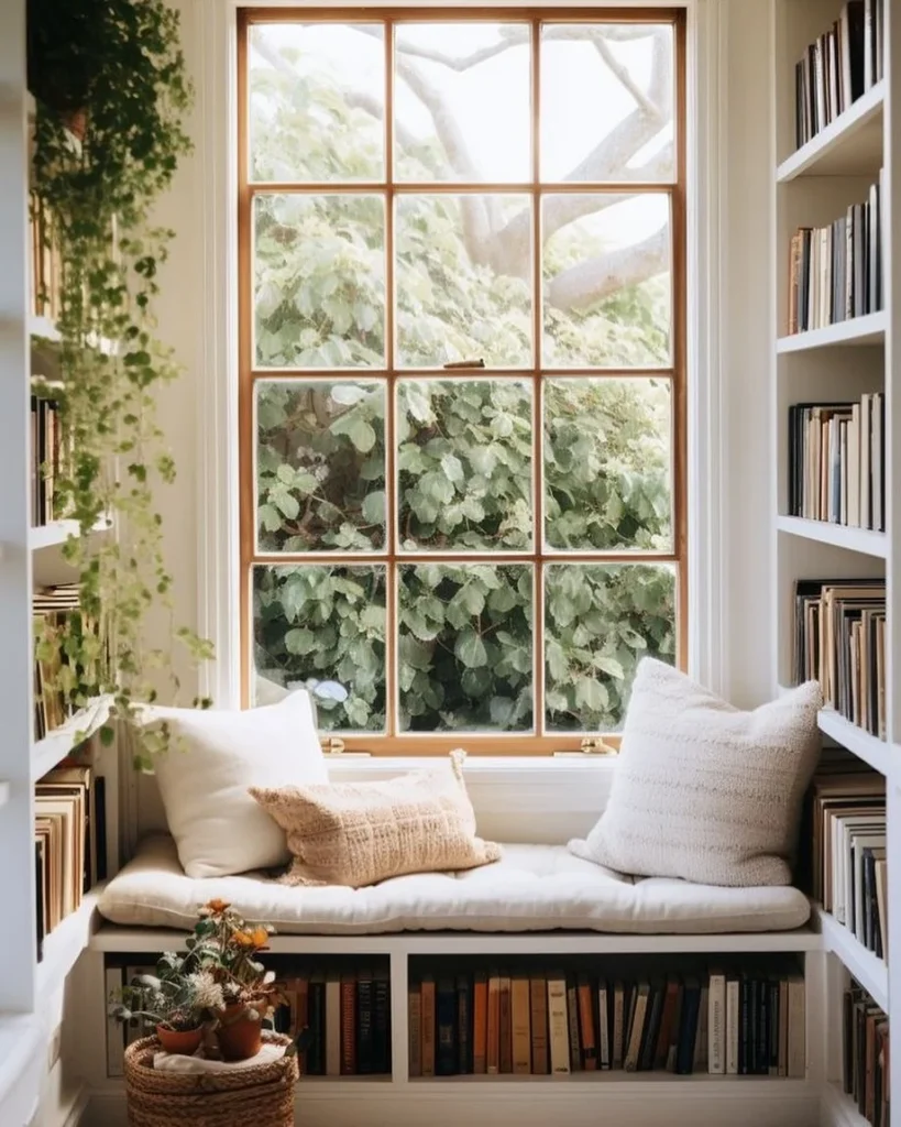 Nature's Corner A Sunlit Window Reading Haven