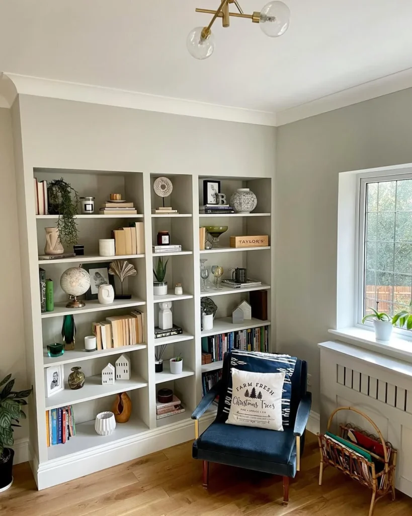 Modern Elegance Chic and Functional Reading Nook