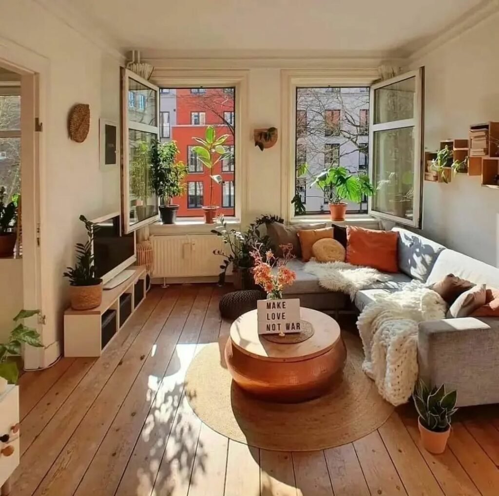Bohemian Vibes with a Burst of Nature