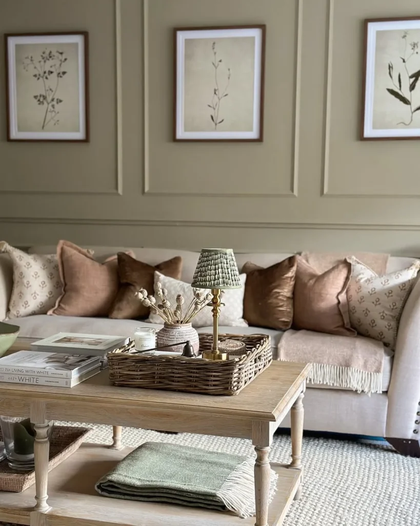 Classic Greens and Earthy Textures