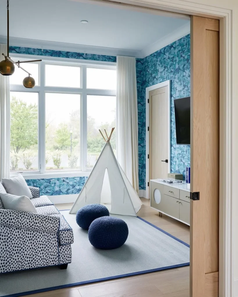 1.Cozy Retreat with a Whimsical Touch
