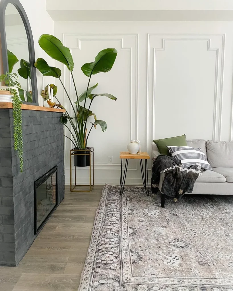 11.Modern Minimal with a Touch of Green