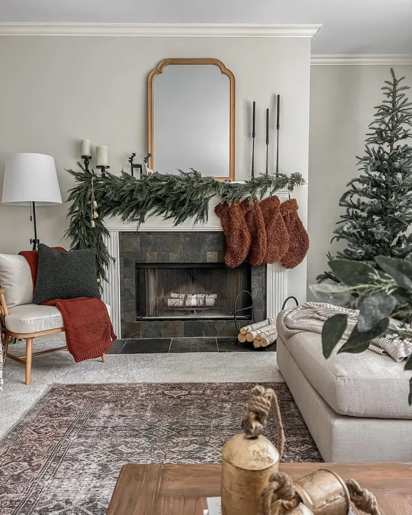 18.A Fireplace Moment in a Cozy Setting
