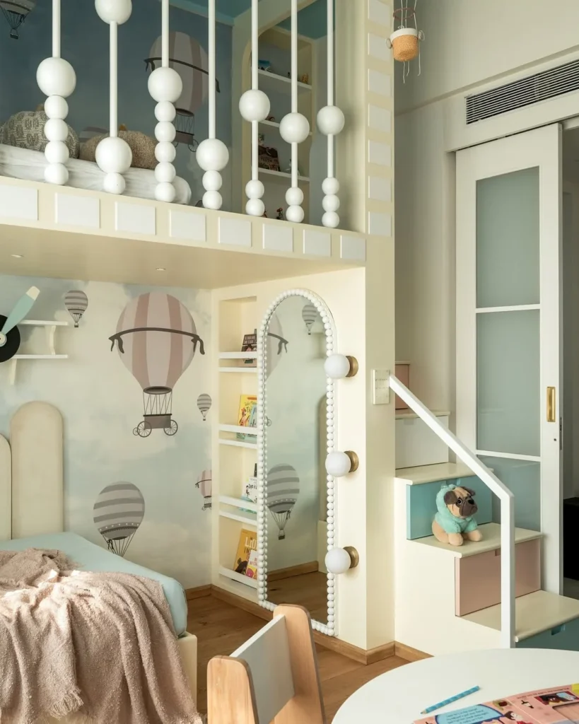 18.Playful Elegance in a Dream Loft