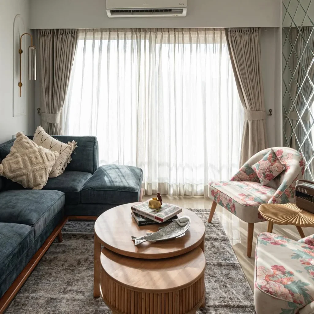 2.Modern Meets Playful with a Pop of Personality