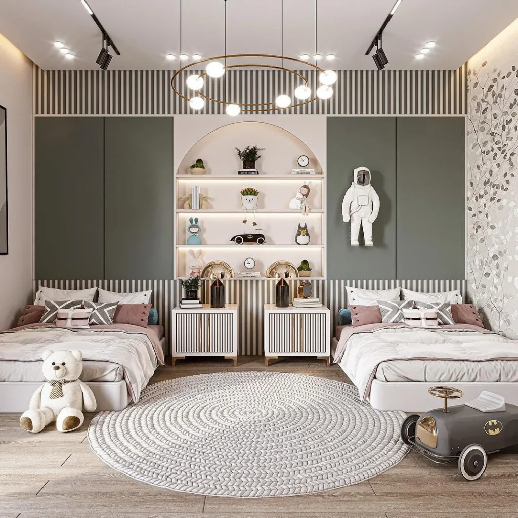 20.Luxury Contemporary Kids' Room