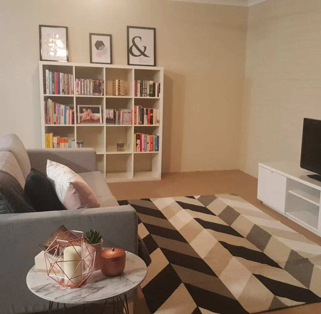7.Chic & Functional Work Nook